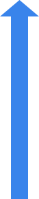 blue bouncing arrow